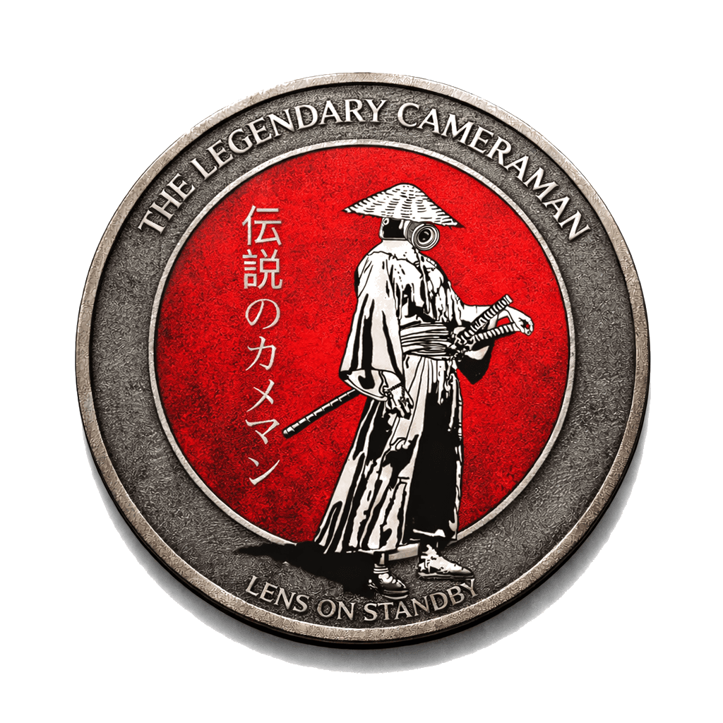 The Legendary Cameraman - Samurai Coin